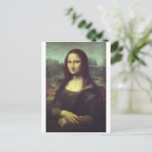 Mona Lisa Briefkaart (Staand voorkant)