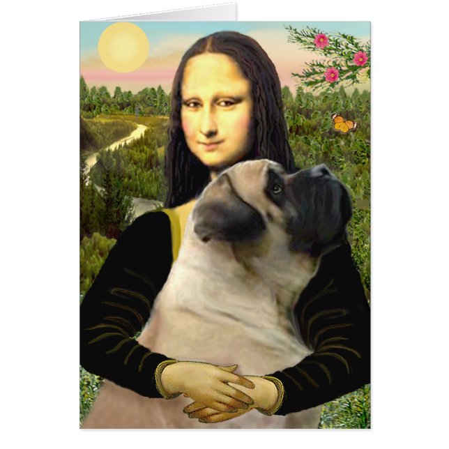Mona Lisa - Bull Mastiff #1 (Voorkant)