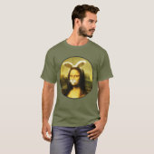 Mona Lisa Bunny Ears Easter T-shirt (Voorkant volledig)