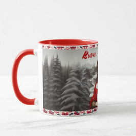 Mona Lisa Buon Natale Christmas Classic Mok, 11 oz Mok