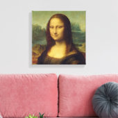 Mona Lisa By Leonardo Da Vinci Canvas Afdruk (Insitu (Woonkamer))