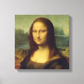 Mona Lisa By Leonardo Da Vinci Canvas Afdruk (Voorkant)