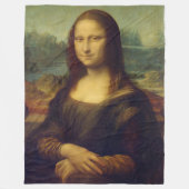 Mona Lisa By Leonardo Da Vinci Fleece Deken (Voorkant)