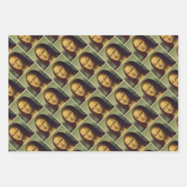 Mona Lisa by Leonardo Da Vinci Inpakpapier Vel