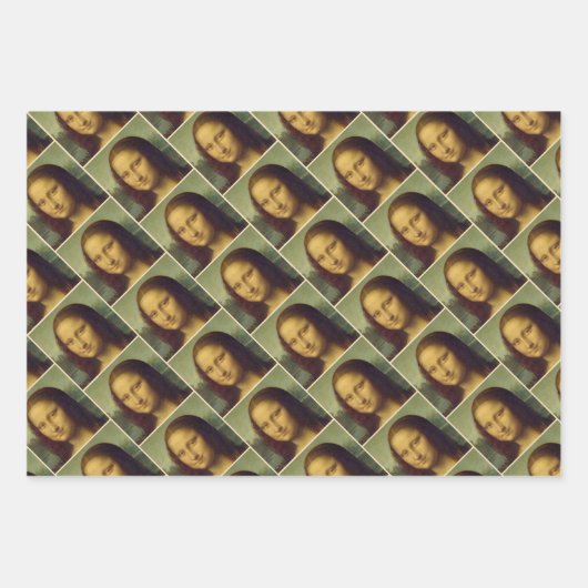Mona Lisa by Leonardo Da Vinci Inpakpapier Vel (Voorkant)