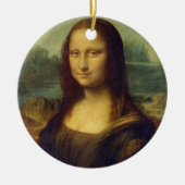 Mona Lisa by Leonardo Da Vinci Keramisch Ornament (Voorkant)