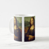 Mona Lisa by Leonardo Da Vinci Koffiemok (Voorkant links)