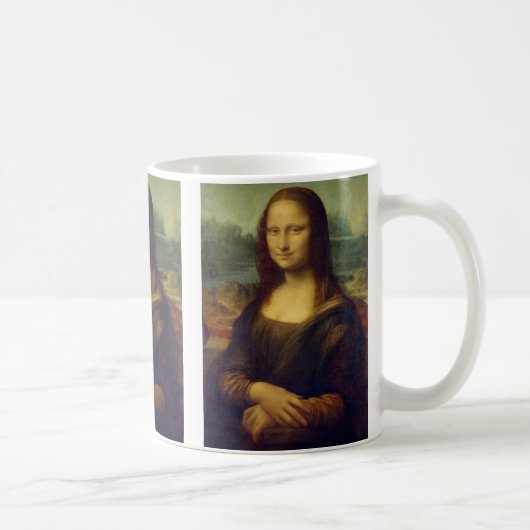 Mona Lisa by Leonardo Da Vinci Koffiemok (Rechts)