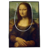Mona Lisa by Leonardo Da Vinci Medium Cadeauzakje (Voorkant)