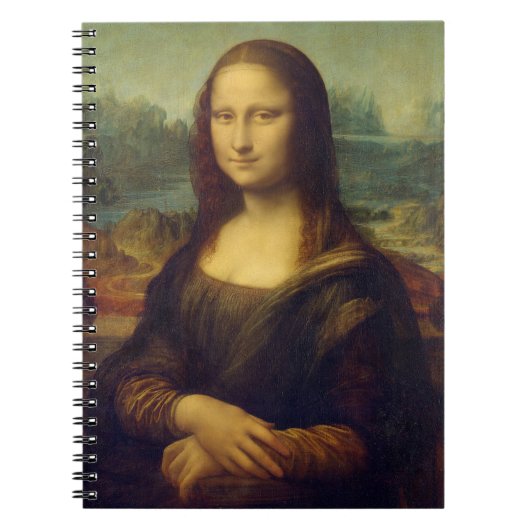 Mona Lisa By Leonardo Da Vinci Notitieboek (Voorkant)