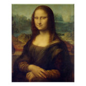 Mona Lisa By Leonardo Da Vinci Perfect Poster (Voorkant)