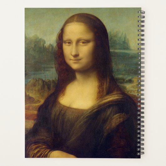 Mona Lisa By Leonardo Da Vinci Planner (Achterkant)