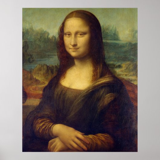 Mona Lisa by Leonardo Da Vinci Poster (Voorkant)