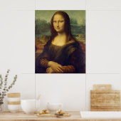 Mona Lisa by Leonardo Da Vinci Poster (Keuken)