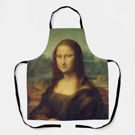 Mona Lisa By Leonardo Da Vinci Schort (Voorkant)