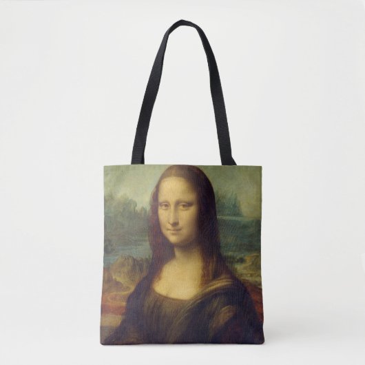 Mona Lisa by Leonardo Da Vinci Tote Bag (Voorkant)