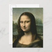 Mona Lisa, c.1503-6 Briefkaart (Voorkant / Achterkant)