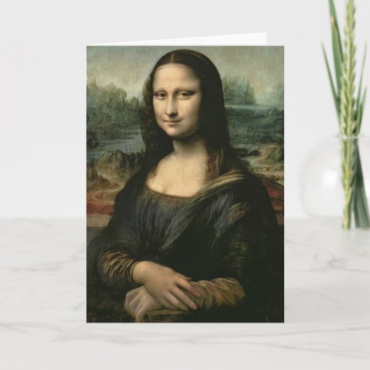 Mona Lisa, c.1503-6 Kaart (Voorkant)