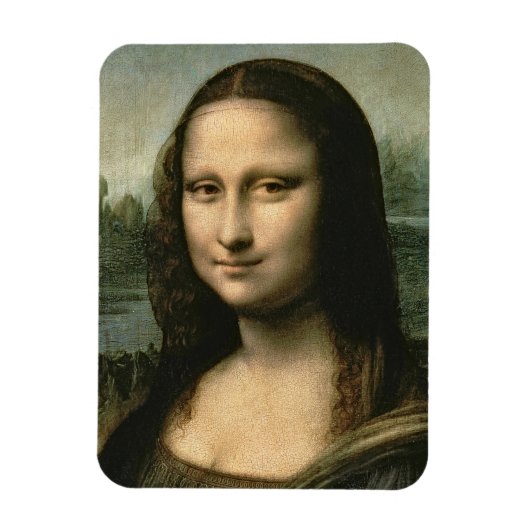 Mona Lisa, c.1503-6 Magneet (Verticaal)