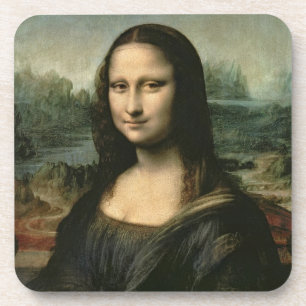 Mona Lisa, c.1503-6 (olie op het paneel) Bier Onderzetter