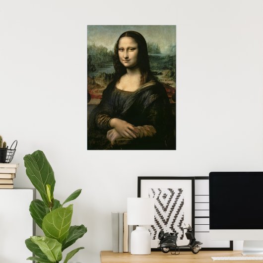 Mona Lisa, c.1503-6 Poster (Thuiskantoor)