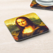 Mona Lisa cadeau Drankjes Onderzetter (Linkerzijde)