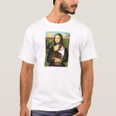Mona Lisa - Calico kat T-shirt (Voorkant)