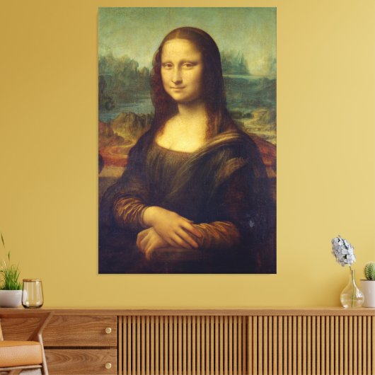 Mona Lisa Canvas (Insitu (Woonkamer))