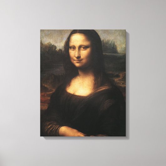 Mona Lisa Canvas Afdruk (Voorkant)