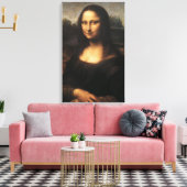 Mona Lisa Canvas Afdruk (Insitu (Woonkamer))