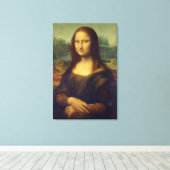Mona Lisa Canvas Afdruk (Insitu (Houten vloer))