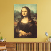 Mona Lisa Canvas Afdruk (Insitu (Woonkamer))