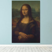 Mona Lisa Canvas Afdruk (Insitu (Houten vloer))