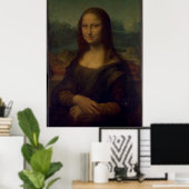 Mona Lisa Canvas Print (Thuiskantoor)