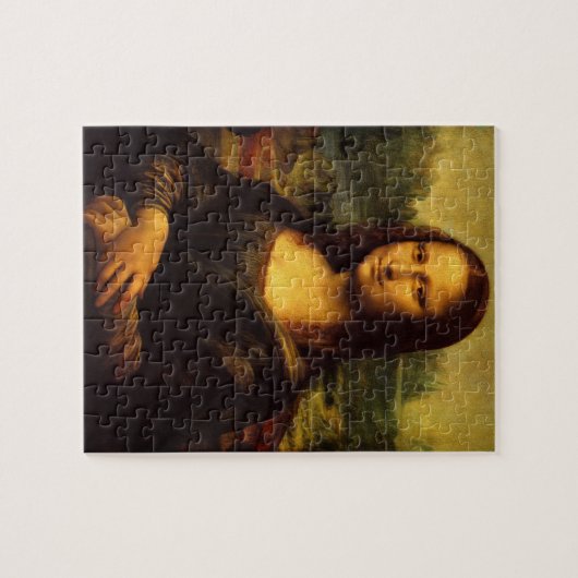 MONA LISA CHALLENGING JIGSAW PUZZLE LEGPUZZEL (Horizontaal)