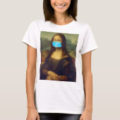 Mona Lisa covid19 T-shirt (Voorkant)