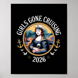 Mona Lisa Cruise Vakantie Meisjes Gaan Cruisen 202 Poster