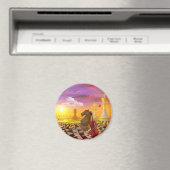 Mona Lisa da vinci surrealisme Magneet (Insitu (Vaatwasser))