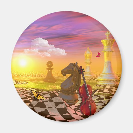 Mona Lisa da vinci surrealisme Magneet (Voorkant)