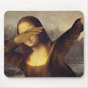 Mona Lisa Dabbing Muismat
