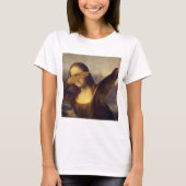 Mona Lisa Dabbing T-shirt (Voorkant)