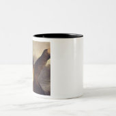 Mona Lisa Dabbing Tweekleurige Koffiemok (Center)