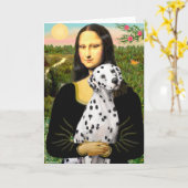 Mona Lisa - Dalmatiër Kaart (Gele Bloem)