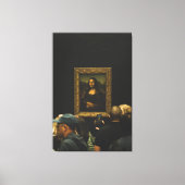 Mona Lisa Davinci Photo Canvas Art (Voorkant)