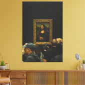 Mona Lisa Davinci Photo Canvas Art Afdruk (Insitu (Woonkamer))