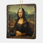 MONA LISA, de Joconde,  Keramisch Ornament (Links)