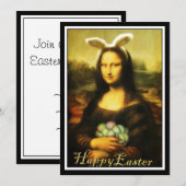 Mona Lisa, de paashaas Kaart (Voorkant / Achterkant)