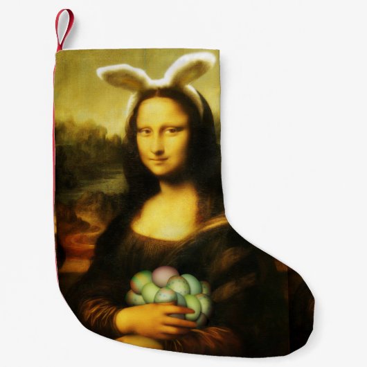 Mona Lisa, de paashaas Kleine Kerstsok (Voorkant)