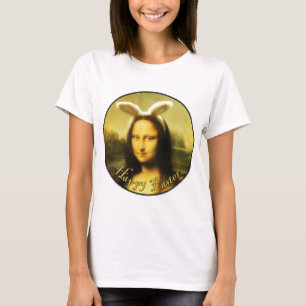 Mona Lisa, de paashaas T-shirt