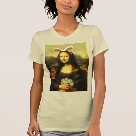 Mona Lisa, de paashaas T-shirt (Voorkant)
